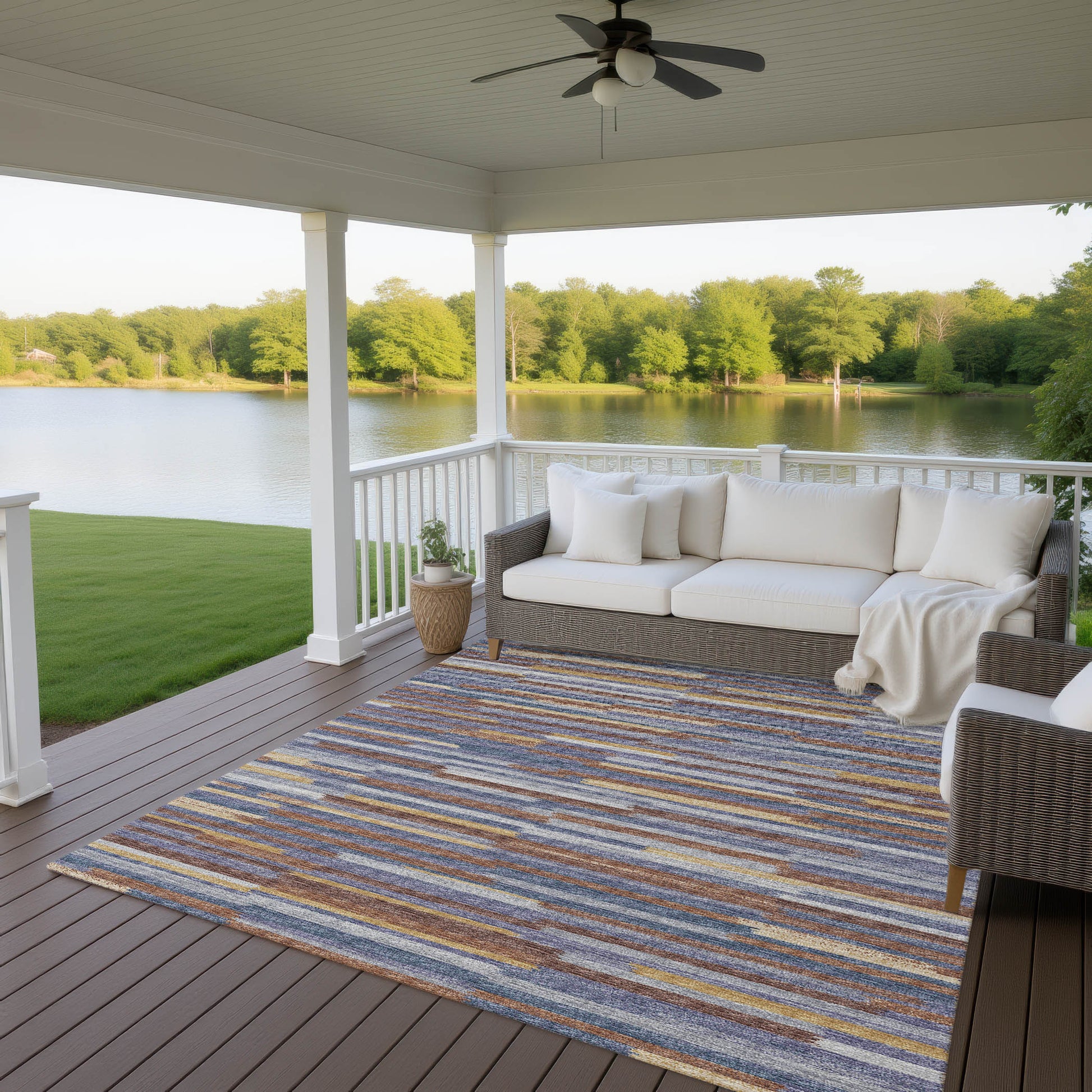 Dalyn Rugs Sedona  Denim  Transitional