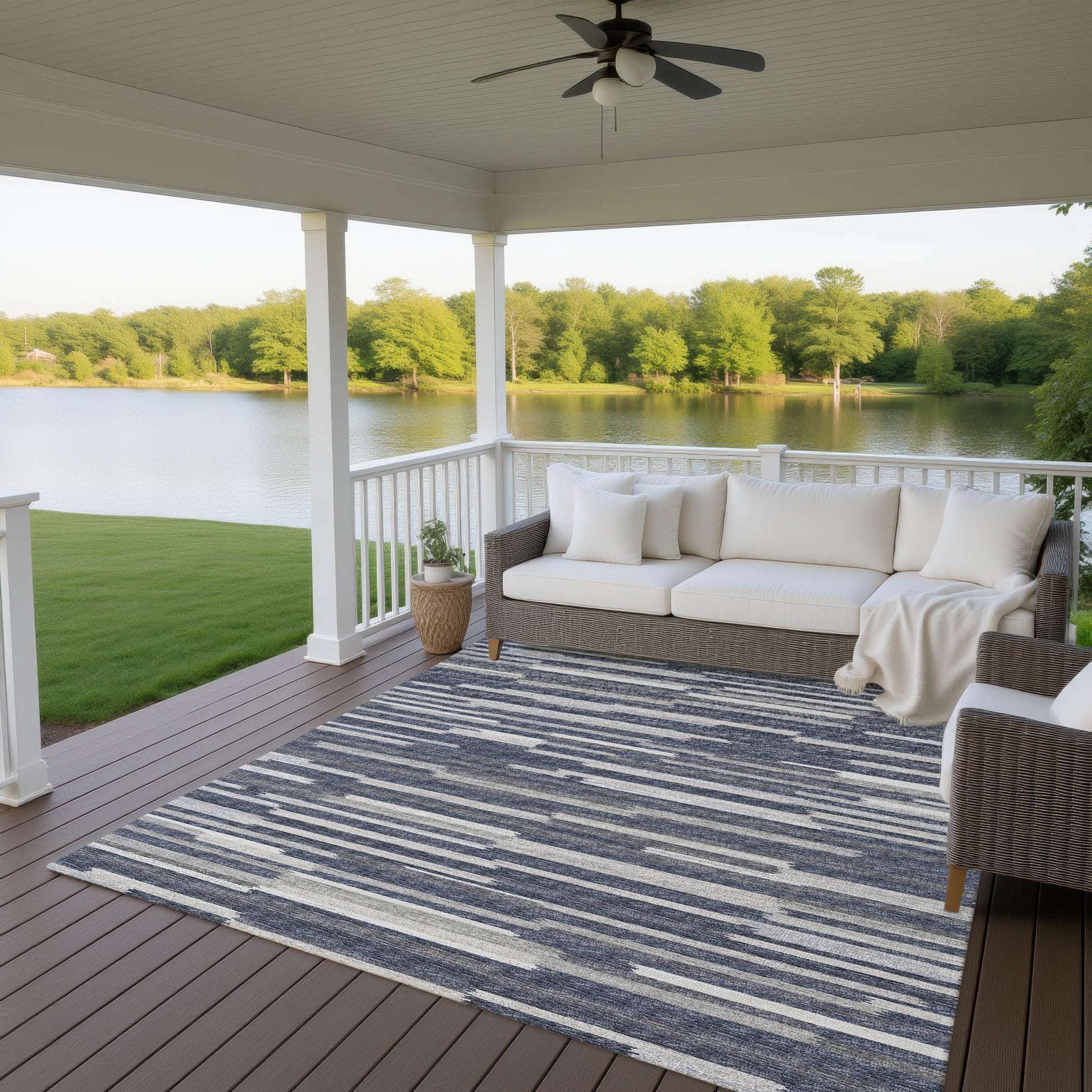 Dalyn Rugs Sedona  Slate  Transitional