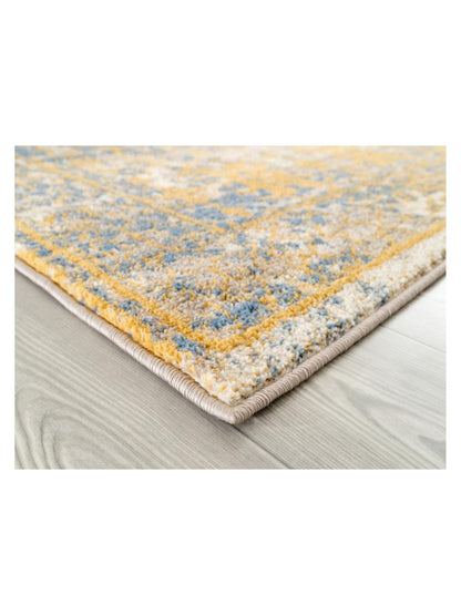 Limited Leighton LO - 552 Blue Gold Traditional Machinemade Rug - Rugs - Limited - Atlanta Designer Rugs