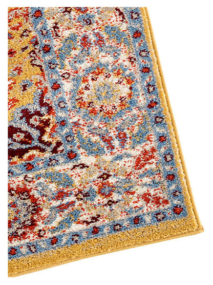 Limited Leighton LO - 555 Gold Ivory Traditional Machinemade Rug - Rugs - Limited - Atlanta Designer Rugs