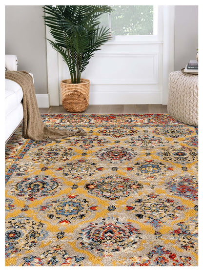 Limited Leighton LO - 556 Beige Multi Traditional Machinemade Rug - Rugs - Limited - Atlanta Designer Rugs