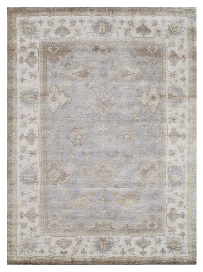 Artisan Audrey Aqua Traditional Knotted Rug - Rugs - Artisan - Atlanta Designer Rugs