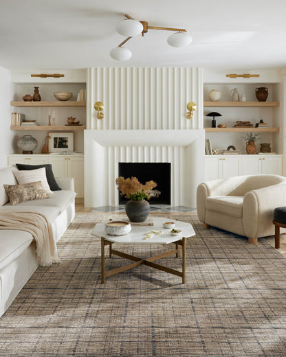 Loloi Soho  Pebble Charcoal Contemporary