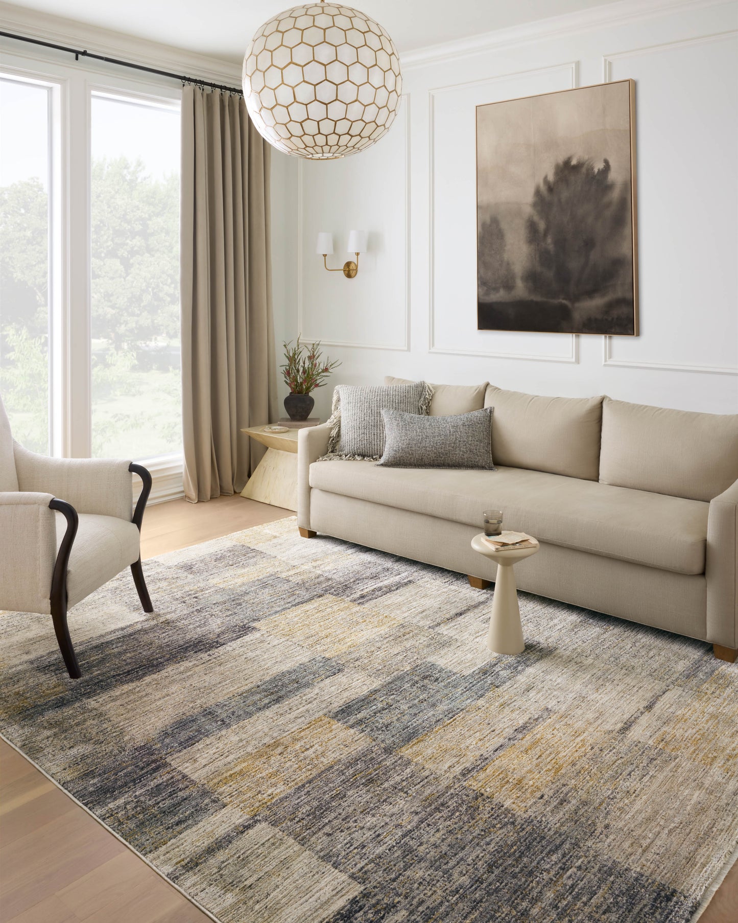 Loloi Soho  Grey Gold Contemporary