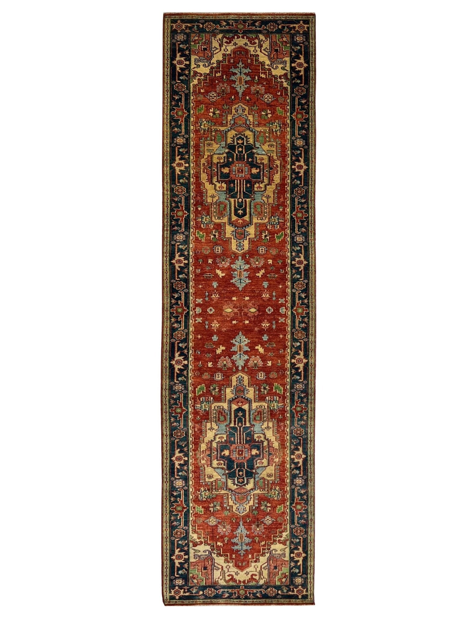 Artisan Sarapi Red Black Traditional Knotted Rug – Atlanta Designer Rugs