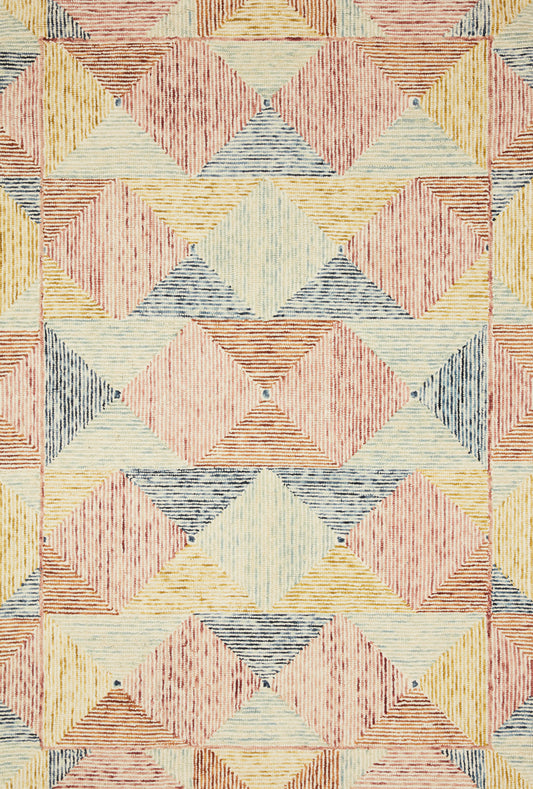 Loloi II Spectrum  Ivory Multi Contemporary