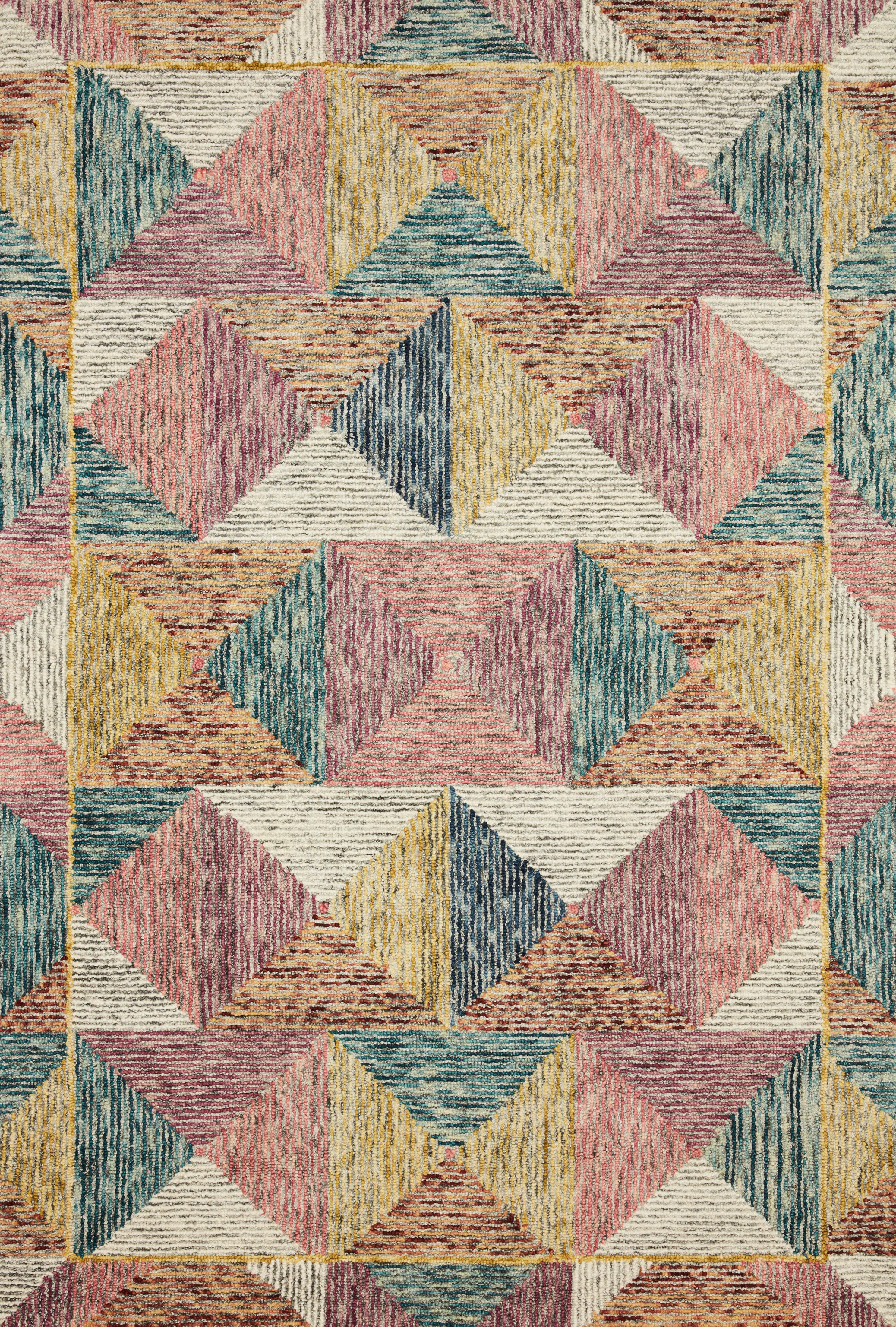 Loloi Spectrum SPE-01 Silver Fiesta Contemporary Hooked Rug | Atlanta ...