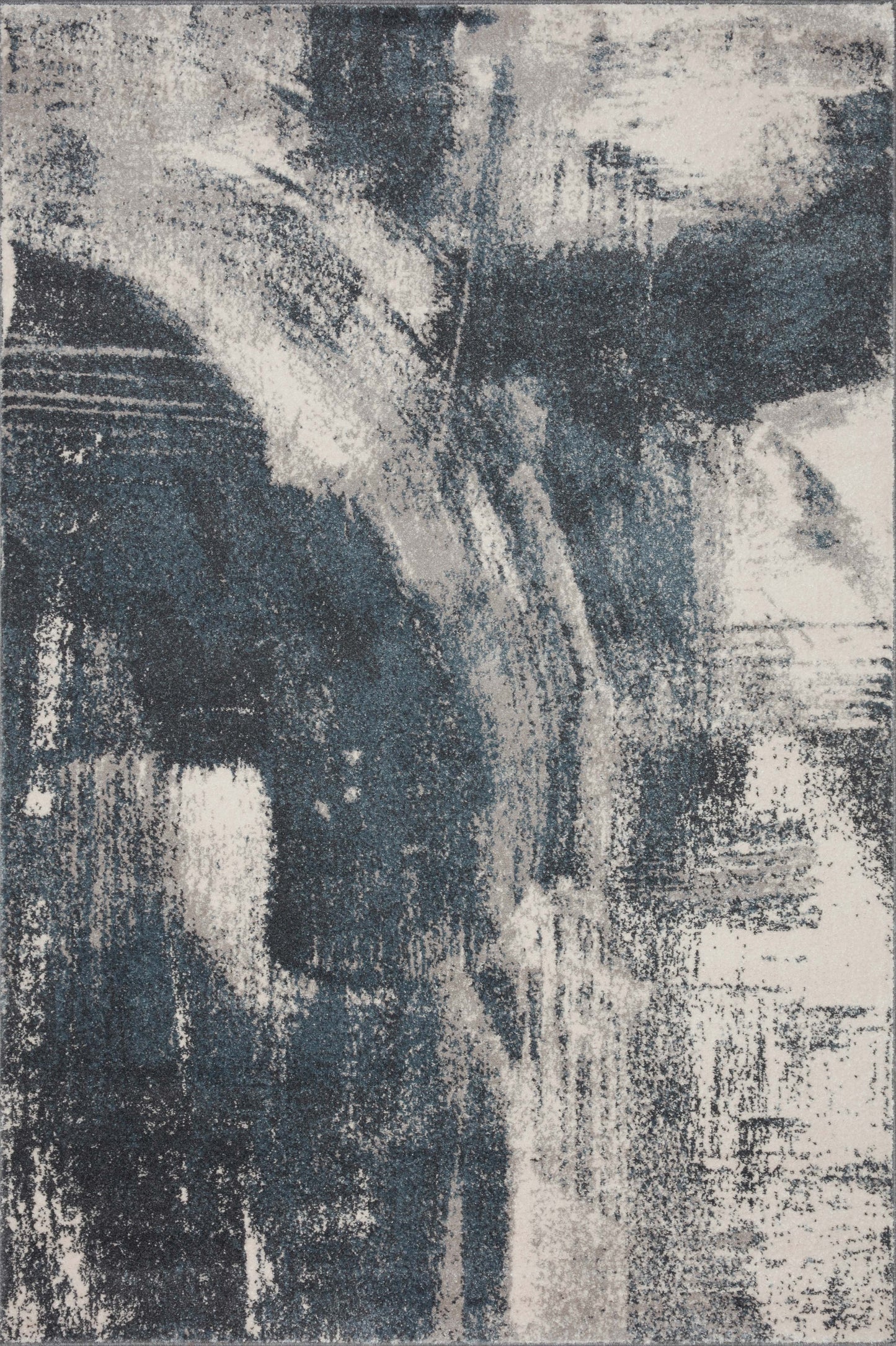 Loloi II Spirit  Indigo Ivory Contemporary