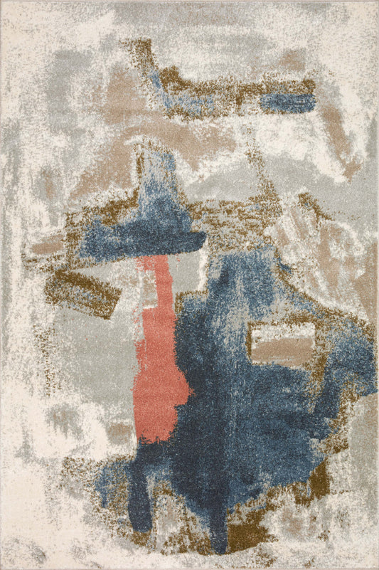 Loloi II Spirit  Stone Multi Contemporary