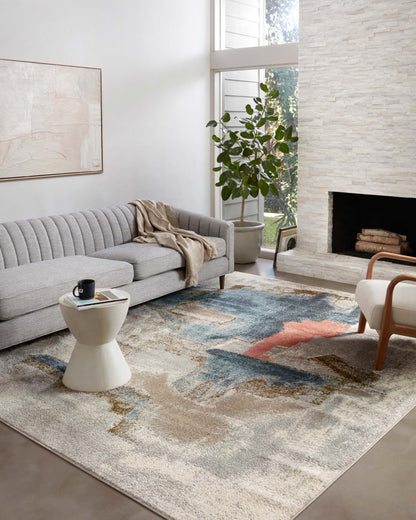 Loloi II Spirit  Stone Multi Contemporary