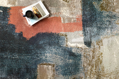 Loloi II Spirit  Stone Multi Contemporary