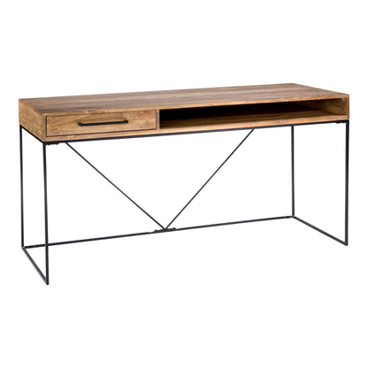 Moes Home Desks Colvin Natural Scandinavian Furniture