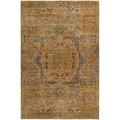 Dalyn Rugs Silk Road  Curry  Transitional