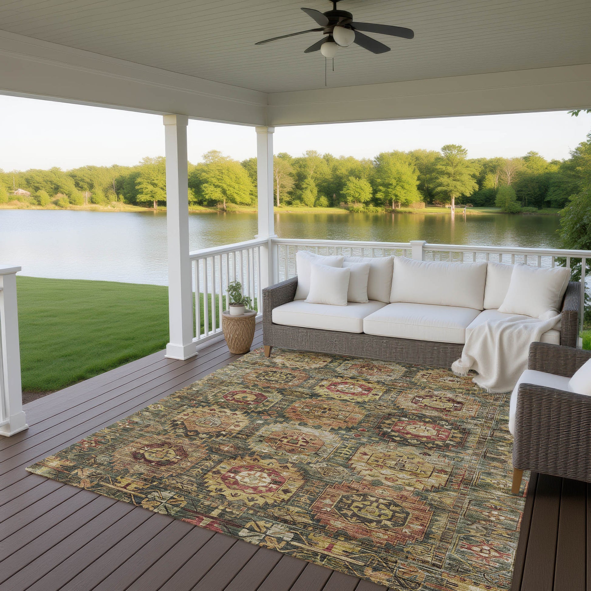 Dalyn Rugs Silk Road  Fern  Transitional