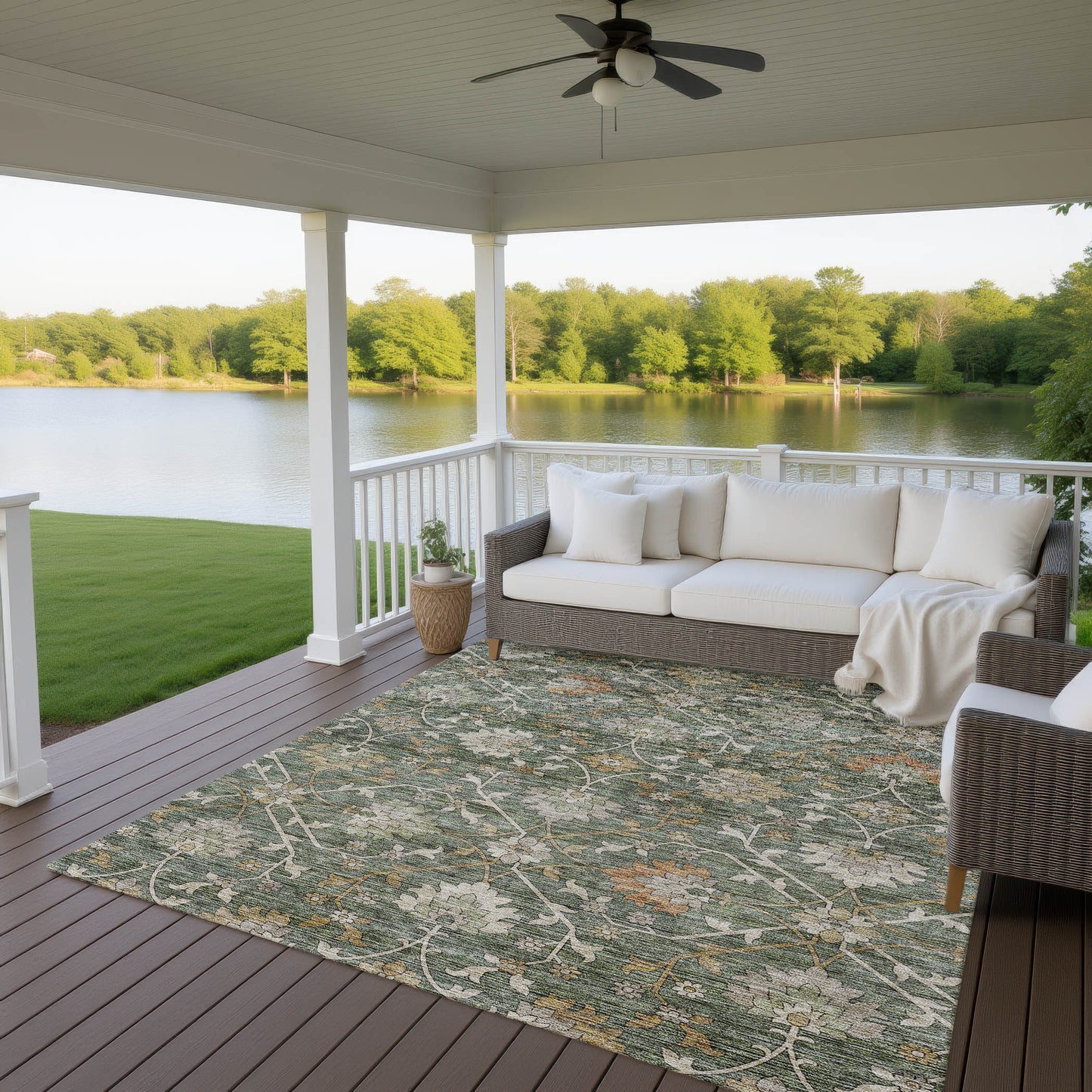 Dalyn Rugs Silk Road  Basil  Transitional
