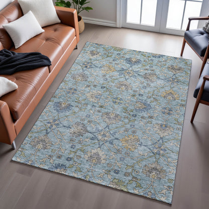 Dalyn Rugs Silk Road  Denim  Transitional