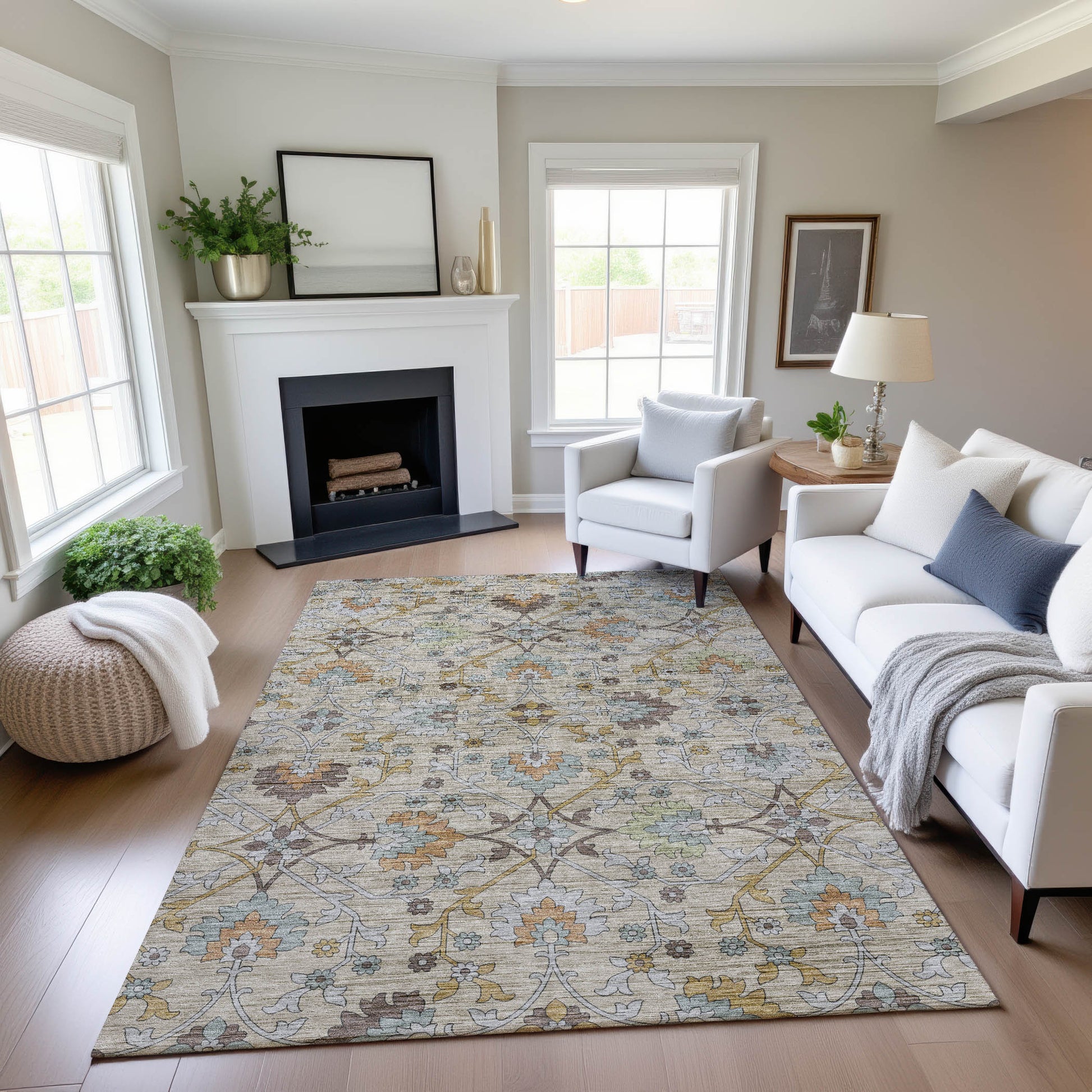 Dalyn Rugs Silk Road  Flax  Transitional