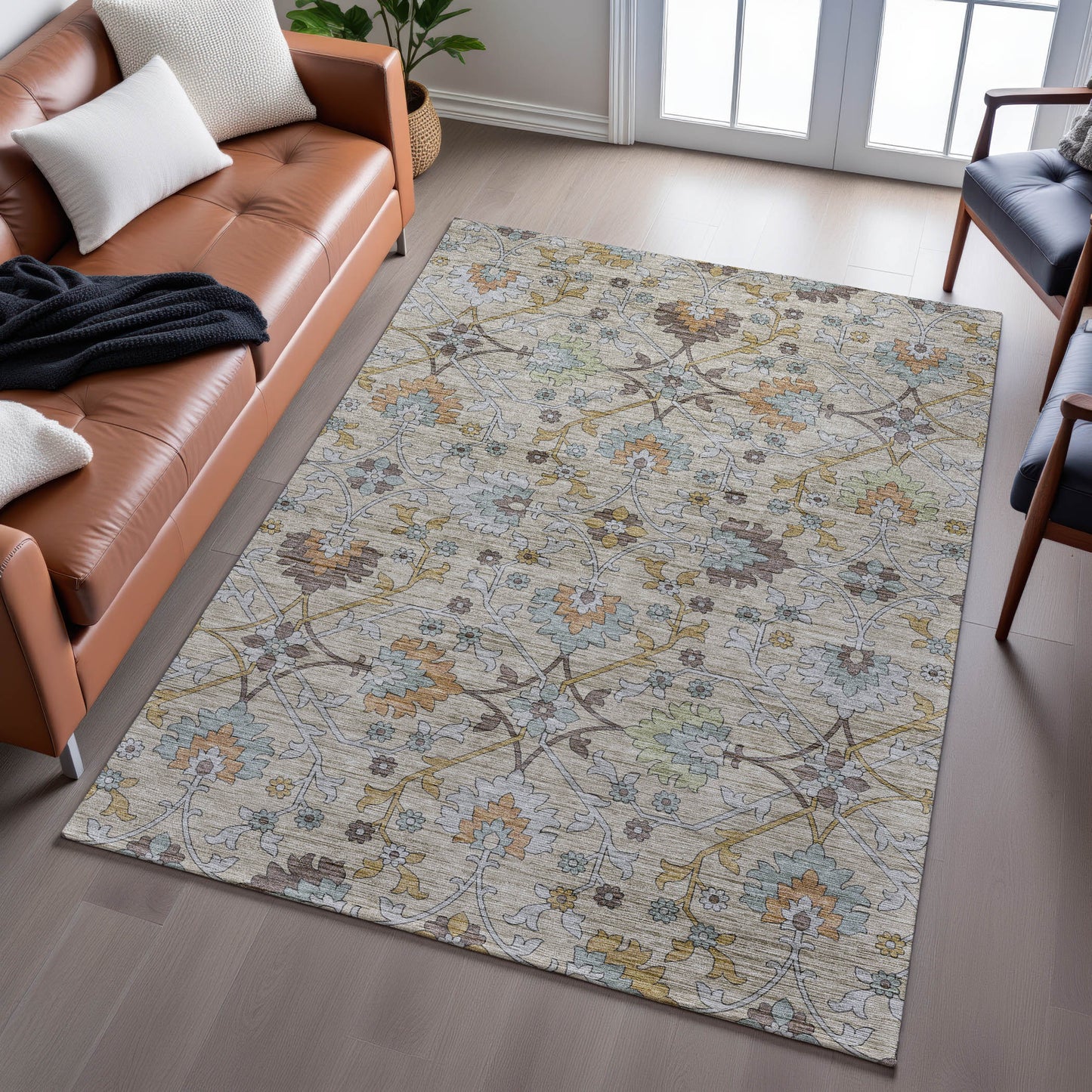 Dalyn Rugs Silk Road  Flax  Transitional