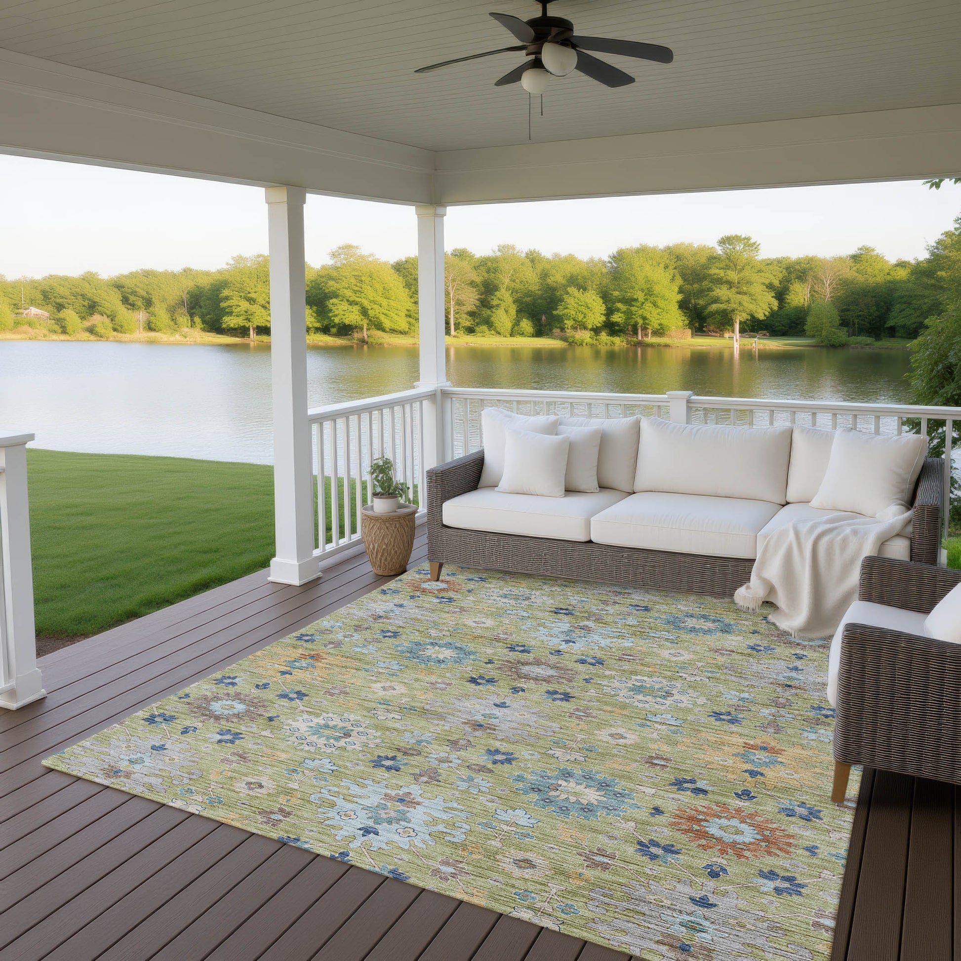 Dalyn Rugs Silk Road  Aloe  Traditional