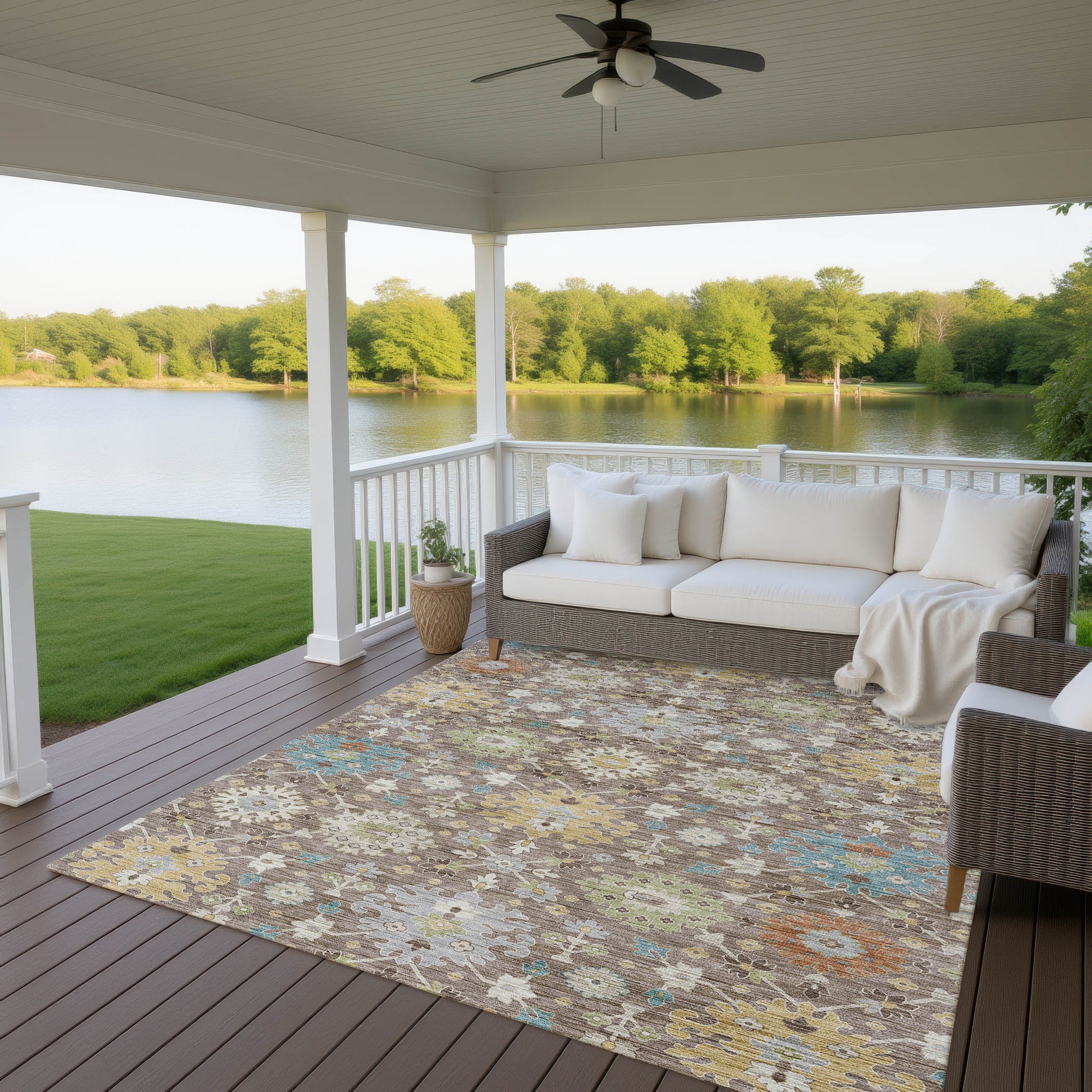 Dalyn Rugs Silk Road  Mocha  Traditional