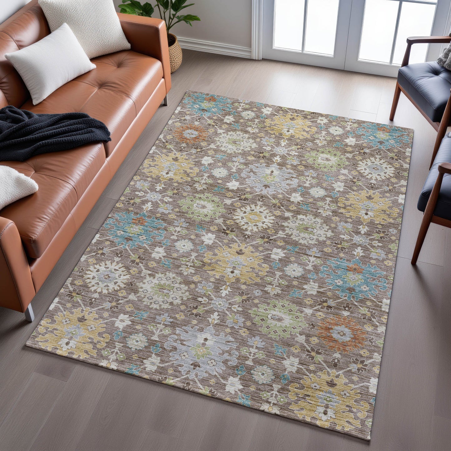 Dalyn Rugs Silk Road  Mocha  Traditional
