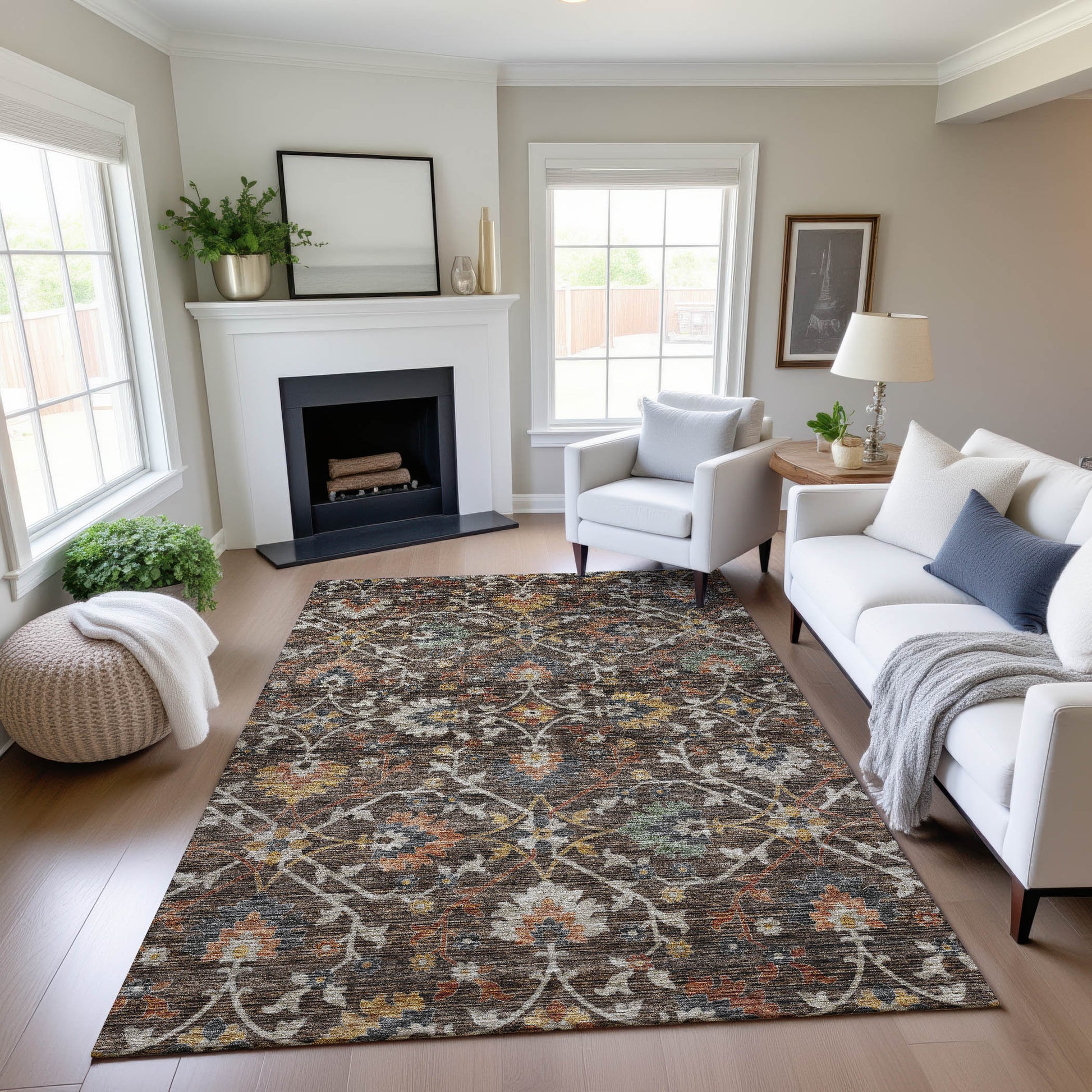 Dalyn Rugs Silk Road  Chocolate  Transitional