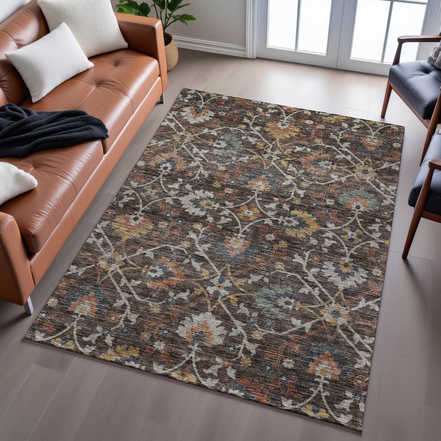 Dalyn Rugs Silk Road  Chocolate  Transitional