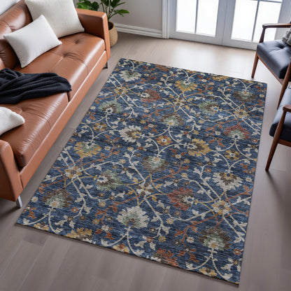 Dalyn Rugs Silk Road  Navy  Transitional