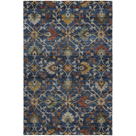 Dalyn Rugs Silk Road  Navy  Transitional