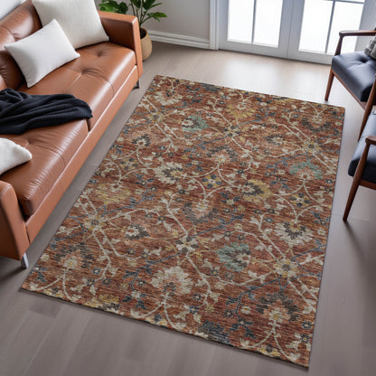 Dalyn Rugs Silk Road  Paprika  Transitional