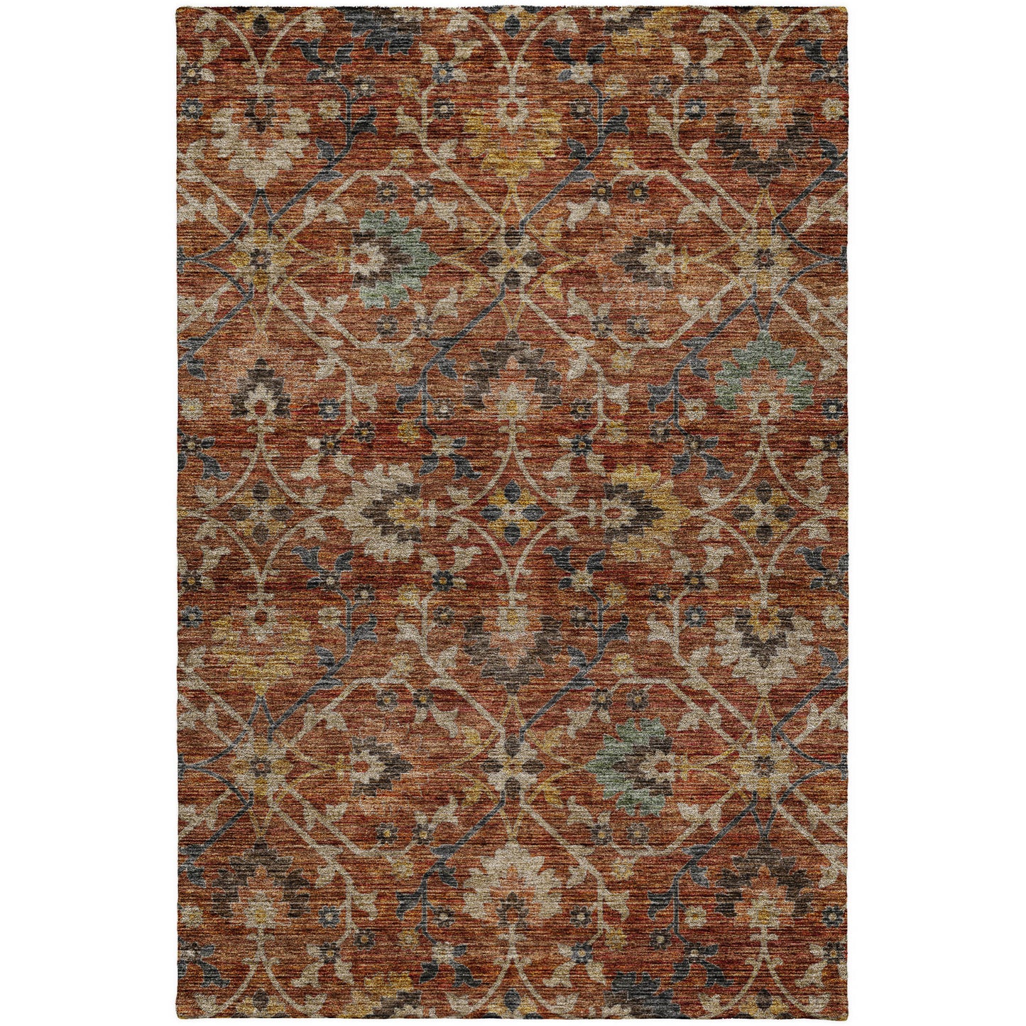Dalyn Rugs Silk Road  Paprika  Transitional