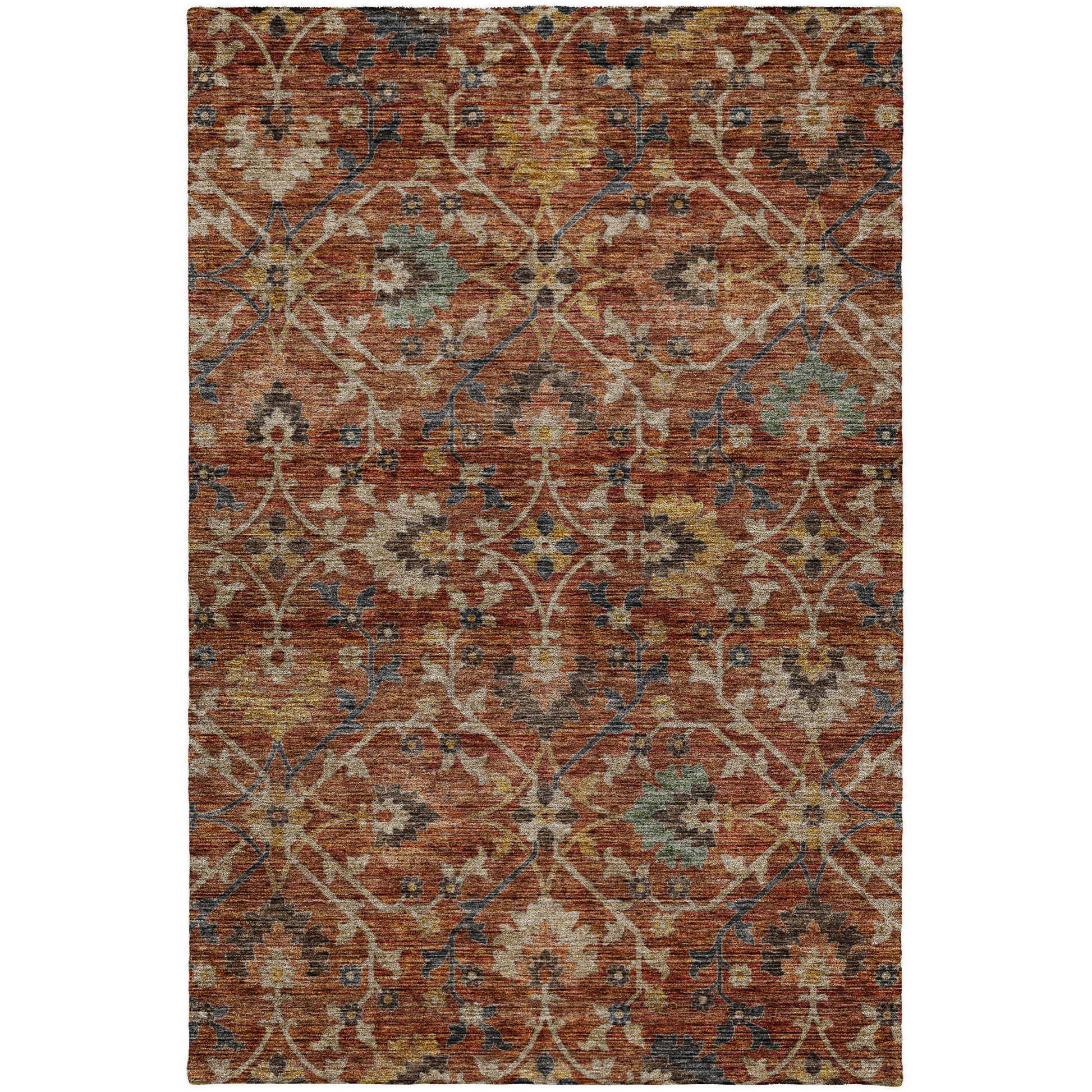 Dalyn Rugs Silk Road  Paprika  Transitional