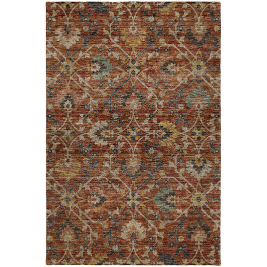 Dalyn Rugs Silk Road  Paprika  Transitional