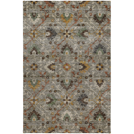 Dalyn Rugs Silk Road  Pewter  Transitional
