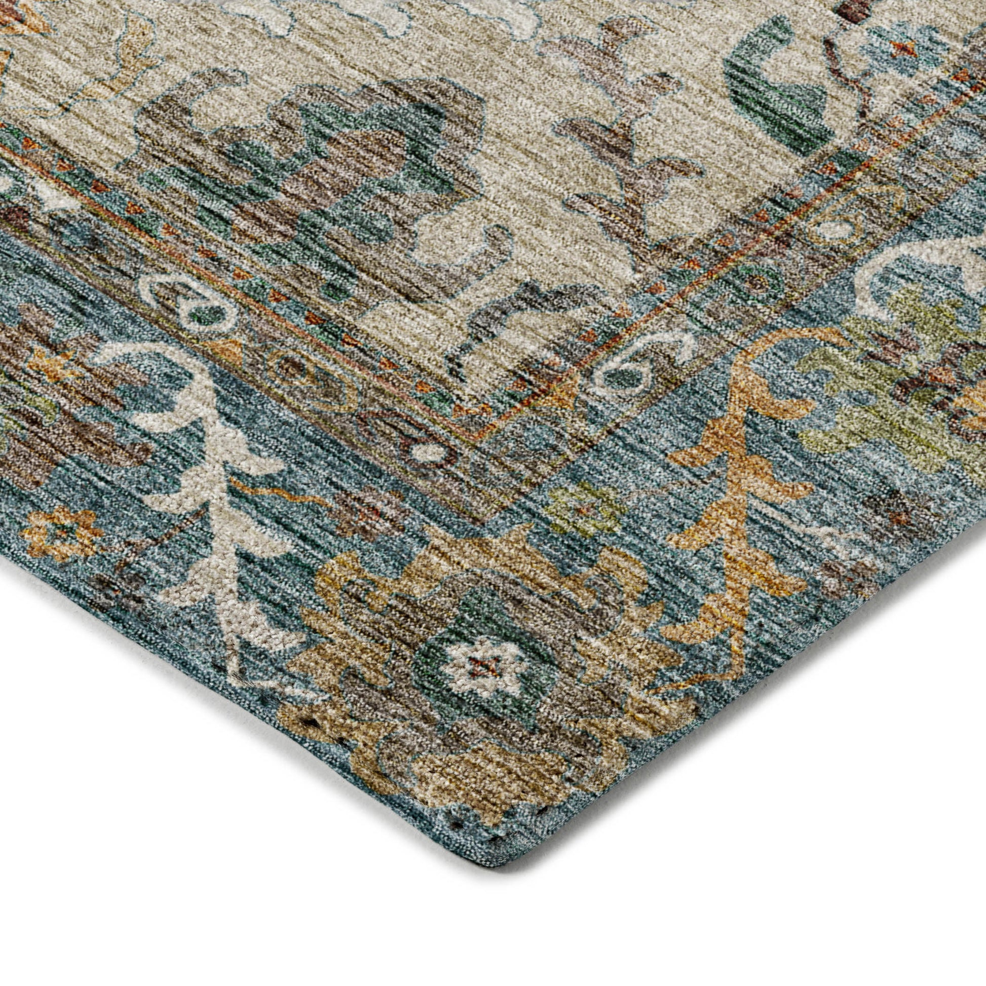 Dalyn Rugs Silk Road  Aqua  Traditional