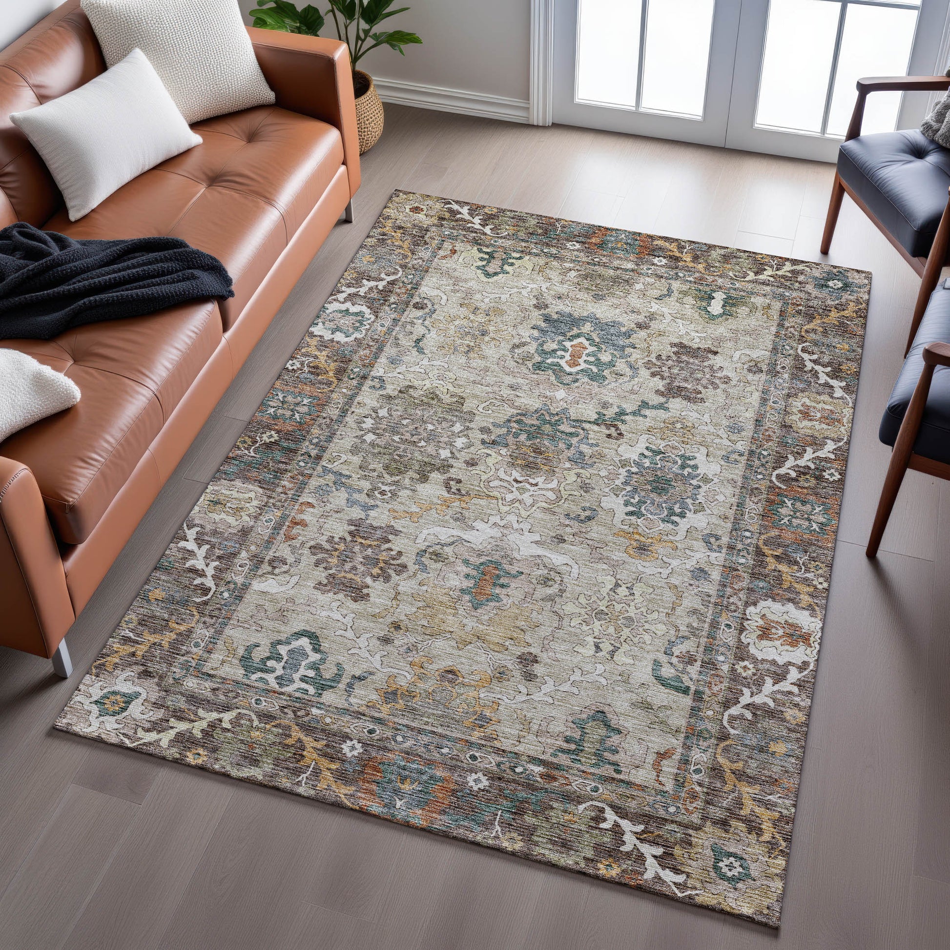 Dalyn Rugs Silk Road  Chocolate  Traditional