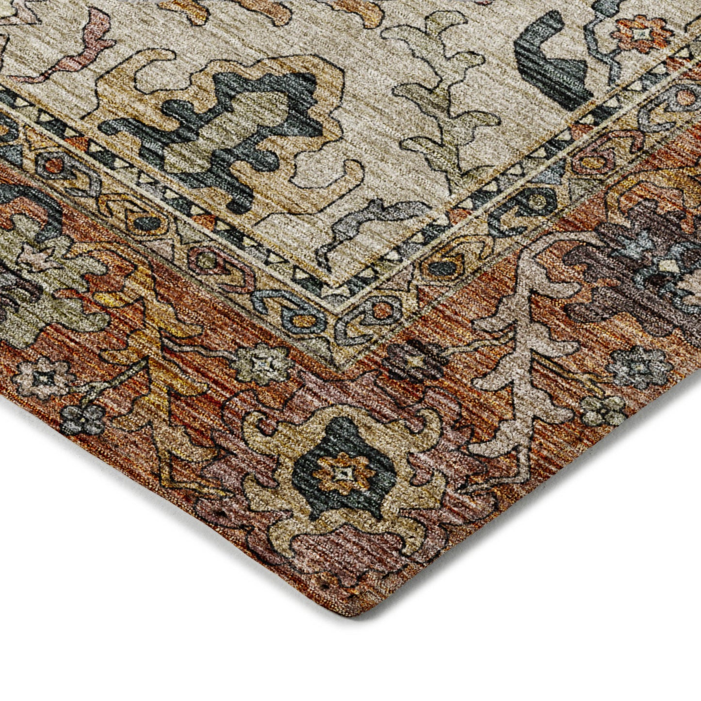 Dalyn Rugs Silk Road  Copper  Traditional
