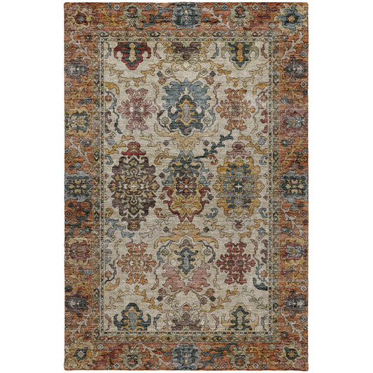 Dalyn Rugs Silk Road  Copper  Traditional