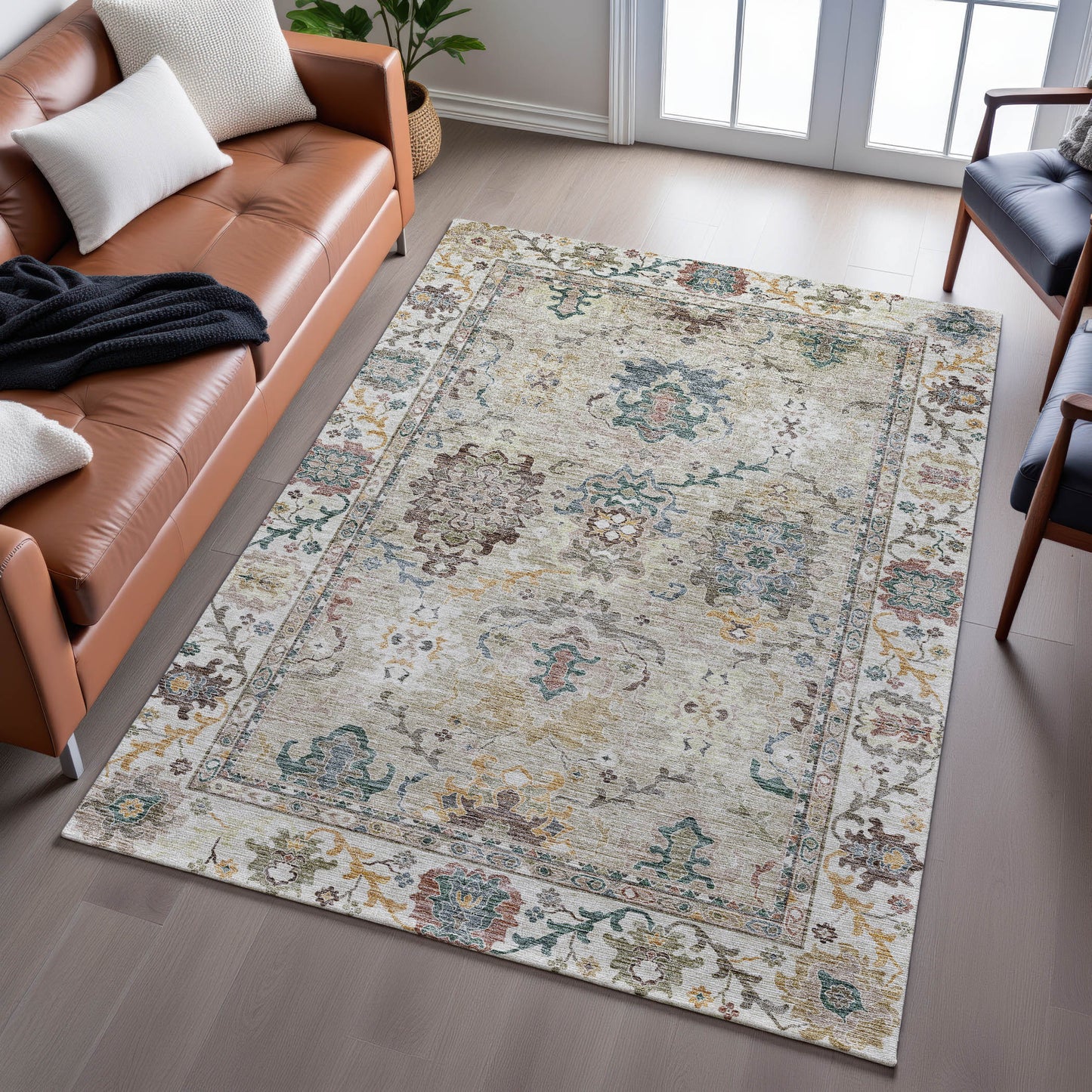 Dalyn Rugs Silk Road  Putty  Traditional