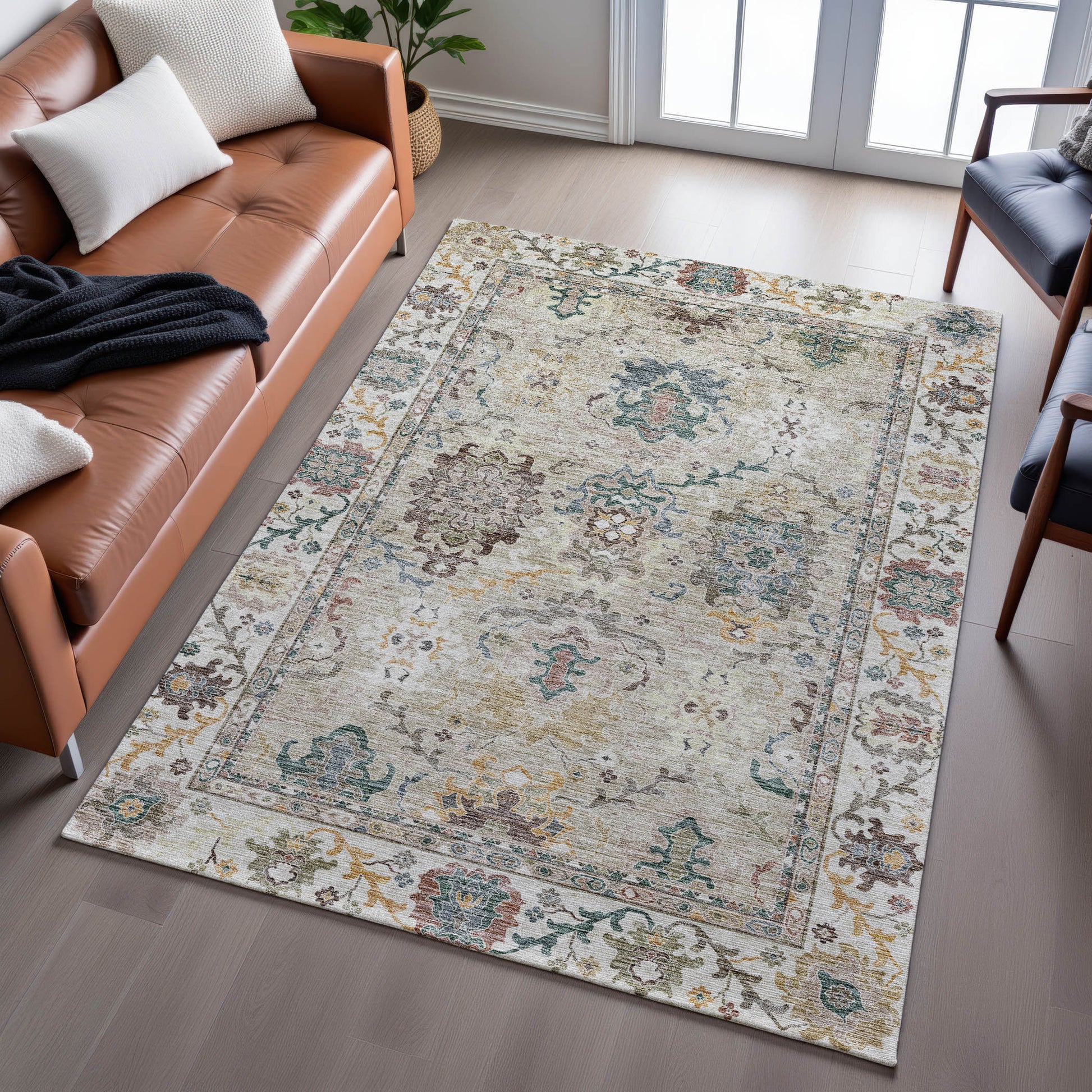Dalyn Rugs Silk Road  Putty  Traditional