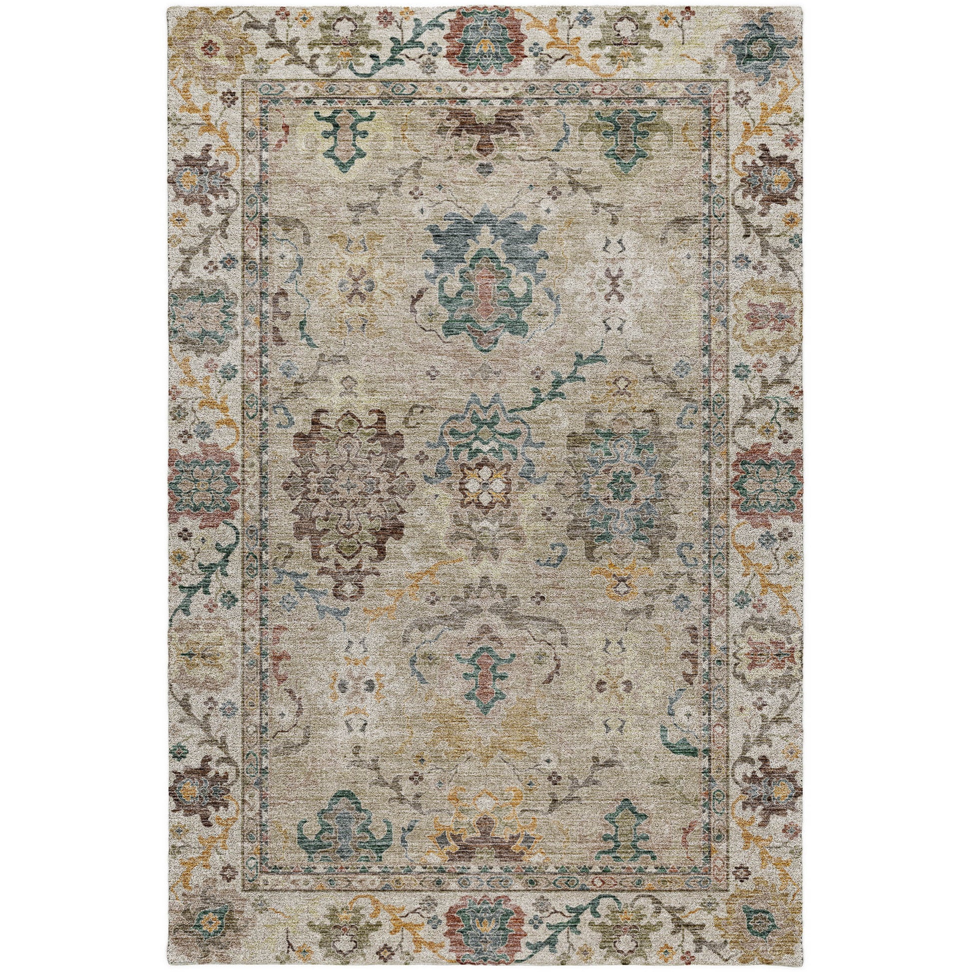 Dalyn Rugs Silk Road  Putty  Traditional