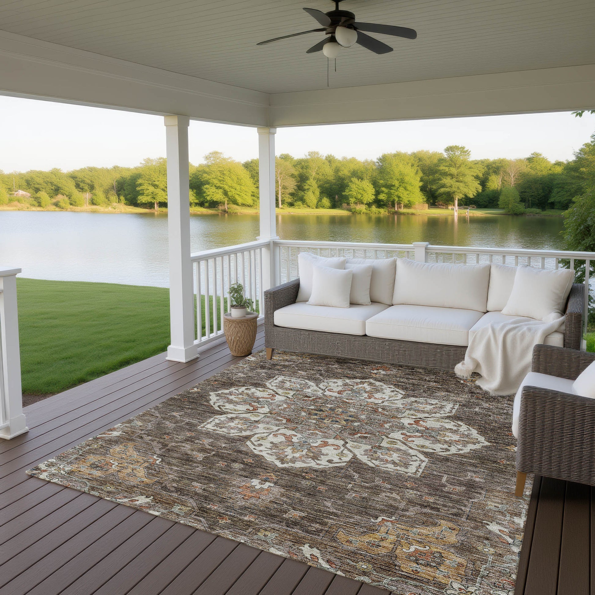 Dalyn Rugs Silk Road  Chocolate  Traditional