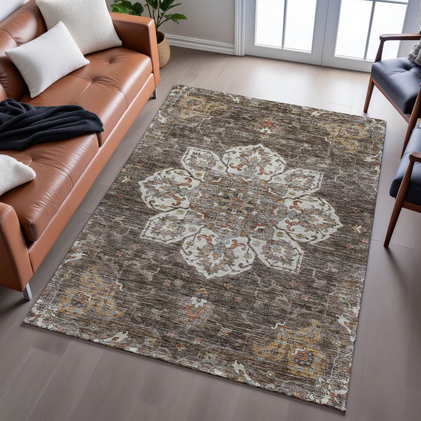 Dalyn Rugs Silk Road  Chocolate  Traditional
