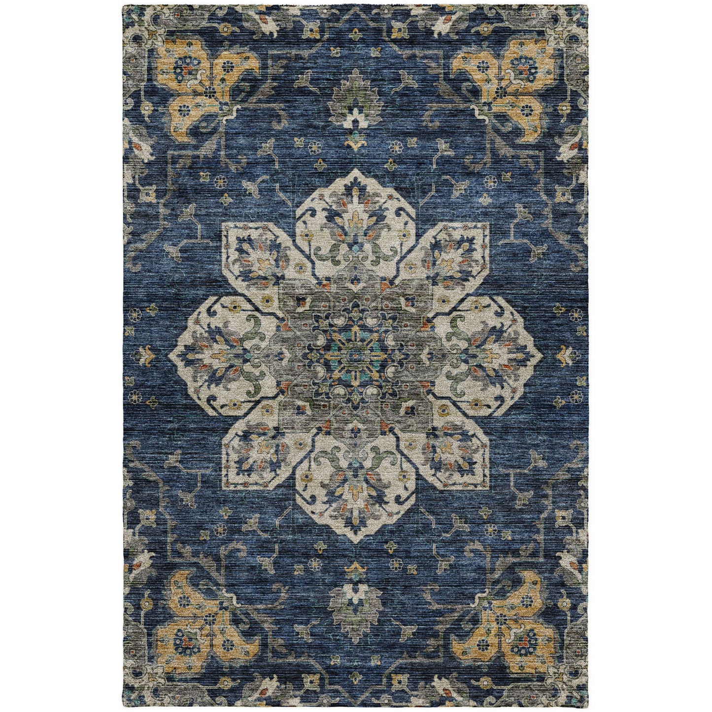 Dalyn Rugs Silk Road  Navy  Traditional
