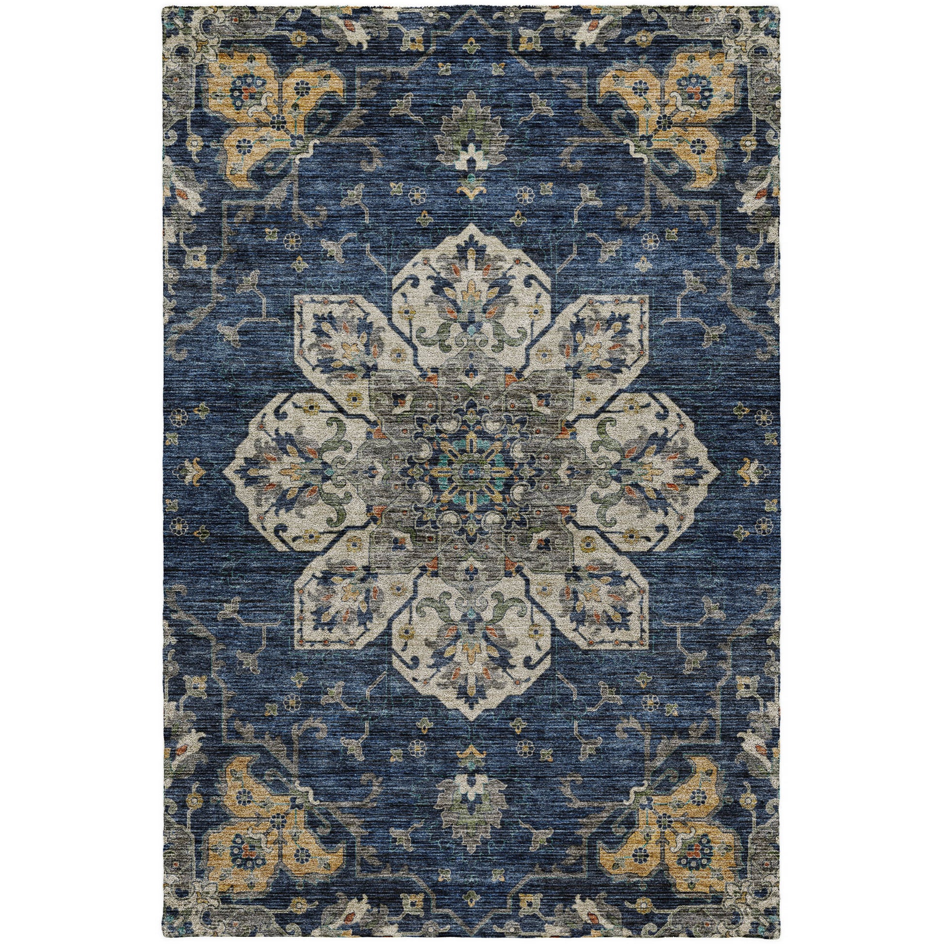 Dalyn Rugs Silk Road  Navy  Traditional
