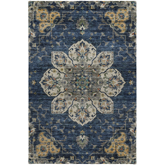 Dalyn Rugs Silk Road  Navy  Traditional