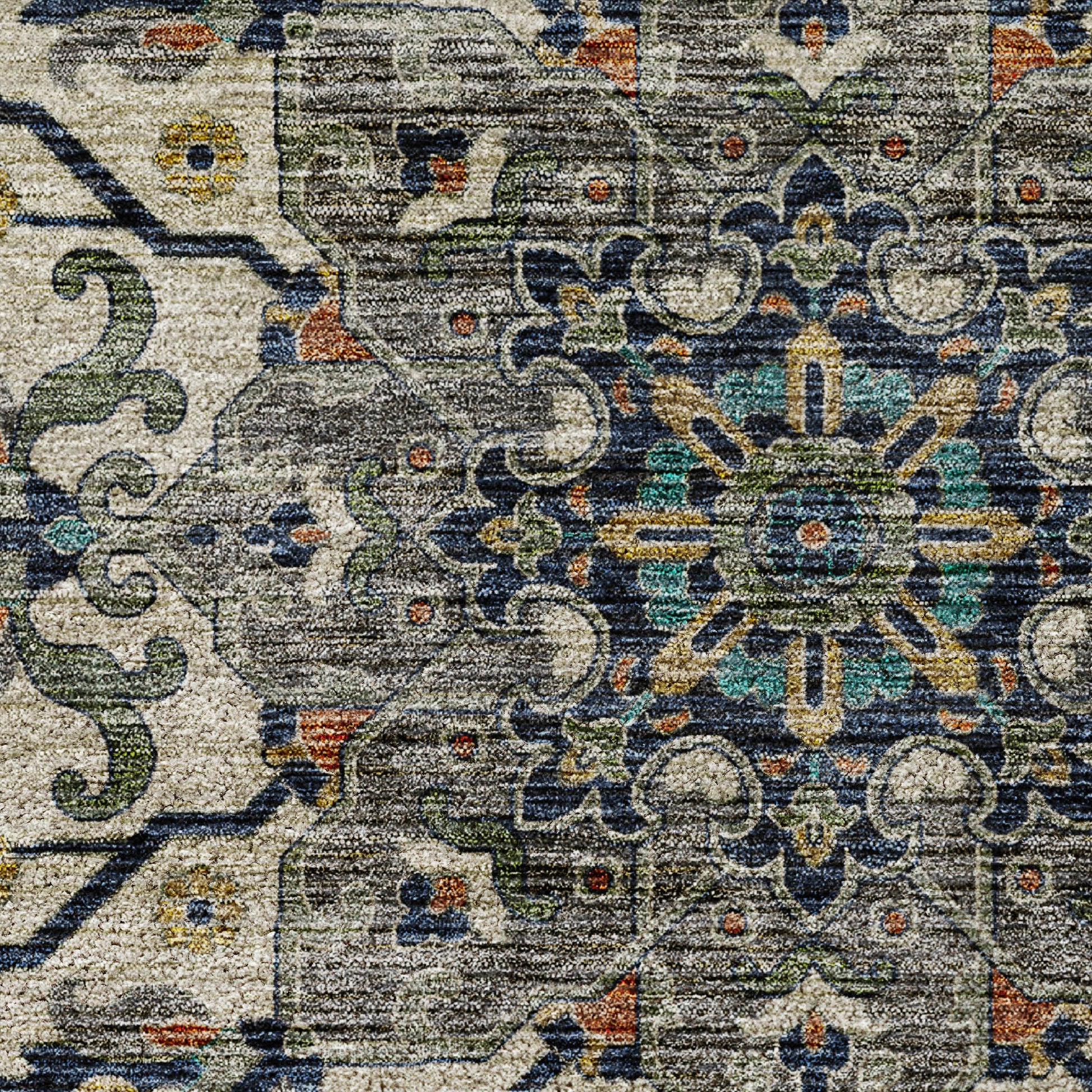 Dalyn Rugs Silk Road  Navy  Traditional