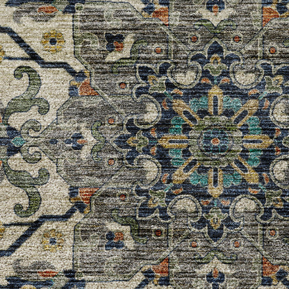 Dalyn Rugs Silk Road  Navy  Traditional