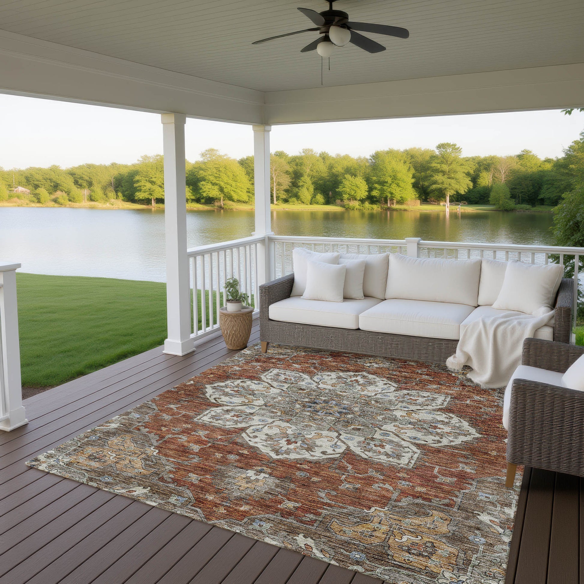 Dalyn Rugs Silk Road  Paprika  Traditional