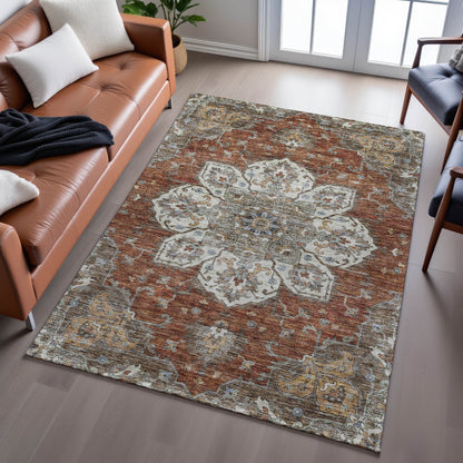 Dalyn Rugs Silk Road  Paprika  Traditional